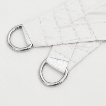Sonnensegel Oxford-Gewebe Quadratisch 3x3 m Weiß