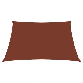 Sonnensegel Oxford-Gewebe Quadratisch 4,5x4,5 m Terracotta