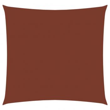 Sonnensegel Oxford-Gewebe Quadratisch 4,5x4,5 m Terracotta