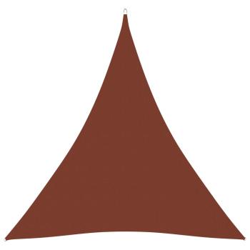 Sonnensegel Oxford-Gewebe Dreieckig 4,5x4,5x4,5m Terrakotta-Rot