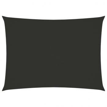 ARDEBO.de - Sonnensegel Oxford-Gewebe Rechteckig 2,5x4,5 m Anthrazit