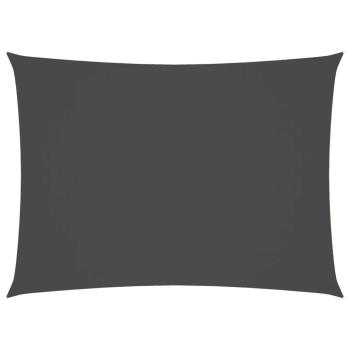 Sonnensegel Oxford-Gewebe Rechteckig 2,5x4,5 m Anthrazit