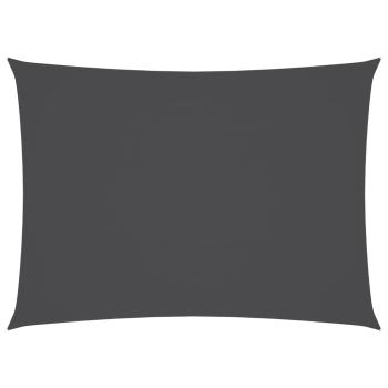 Sonnensegel Oxford-Gewebe Rechteckig 3x4,5 m Anthrazit