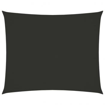 Sonnensegel Oxford-Gewebe Rechteckig 3,5x4,5 m Anthrazit