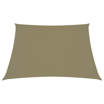Sonnensegel Oxford-Gewebe Quadratisch 4,5x4,5 m Beige