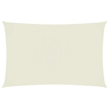 Sonnensegel Oxford-Gewebe Rechteckig 4x7 m Creme