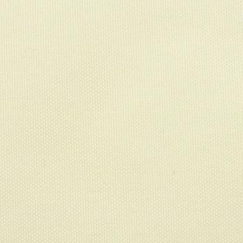 Sonnensegel Oxford-Gewebe Rechteckig 2,5x5 m Creme