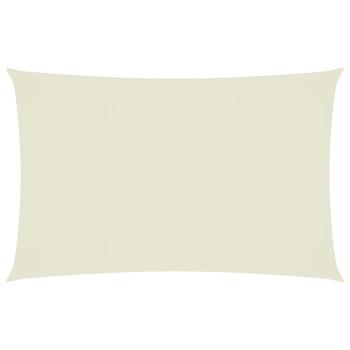 Sonnensegel Oxford-Gewebe Rechteckig 2,5x5 m Creme