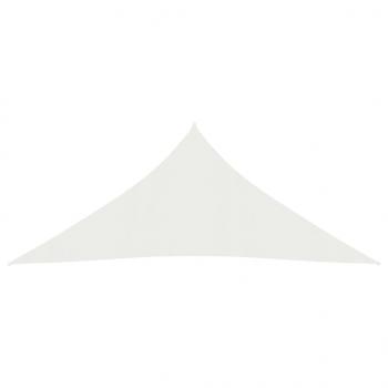 Sonnensegel 160 g/m² Weiß 4x5x5 m HDPE
