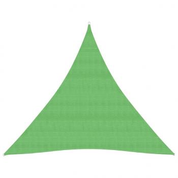 ARDEBO.de - Sonnensegel 160 g/m² Hellgrün 4x4x4 m HDPE