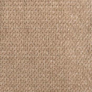 Sonnensegel 160 g/m² Taupe 3,5x3,5x4,9 m HDPE