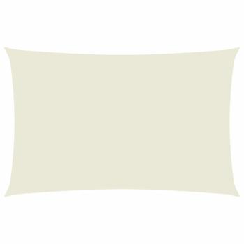 Sonnensegel Oxford-Gewebe Rechteckig 2x5 m Creme