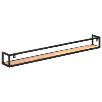 Wandregale 2 Stk. 160 cm Massivholz Akazie