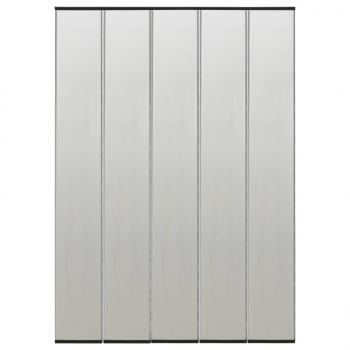 ARDEBO.de - Insektenschutz für Türen 10-tlg. Netzvorhang Schwarz 240x240 cm