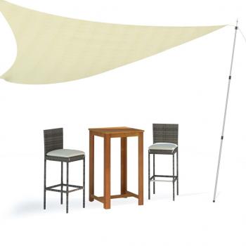 Teleskop-Tarpstange 102-260 cm Aluminium