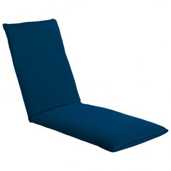 Sonnenliege Klappbar Oxford-Gewebe Marineblau