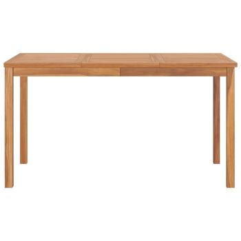 5-tlg. Garten-Essgruppe Massivholz Teak