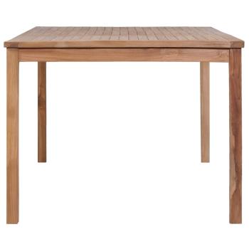 7-teiliges Garten-Ess-Set 200 x 100 cm Massivholz Teak