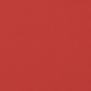 Gartenstuhlauflagen für Hochlehner 6 Stk. Rot 120x50x3 cm Stoff