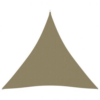 Sonnensegel Oxford-Gewebe Dreieckig 4x4x4 m Beige  