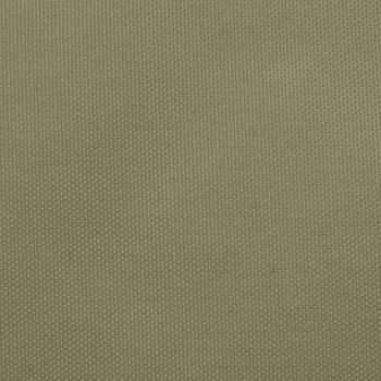 Sonnensegel Oxford-Gewebe Trapezförmig 2/4x3 m Beige