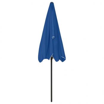 Strandschirm Azurblau 200x125 cm