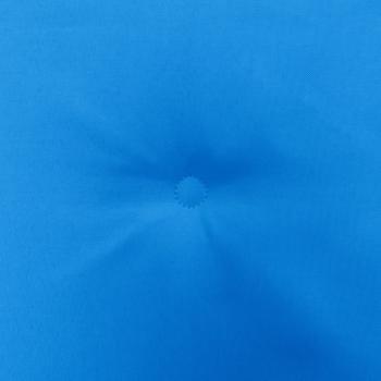 Gartenstuhl-Kissen 4 Stk. Blau 50x50x3 cm Oxford-Gewebe