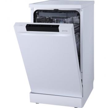 Gorenje GS541D10W Standgeschirrspüler, 45 cm breit, 11 Maßgedecke, Startzeitvorwahl, Klick-Klack-System, weiß