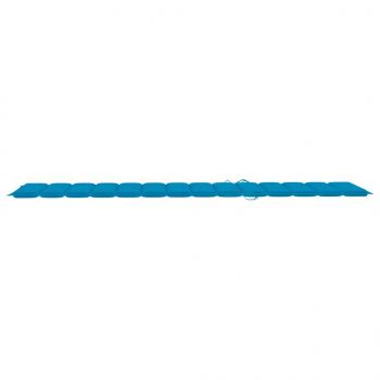 Sonnenliegen-Auflage Blau 200x50x3 cm Oxford-Gewebe