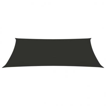 Sonnensegel Oxford-Gewebe Rechteckig 2x4,5 m Anthrazit