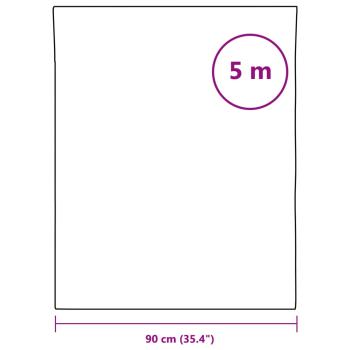 Selbstklebende Möbelfolie Hochglanz-Silbern 500x90 cm PVC