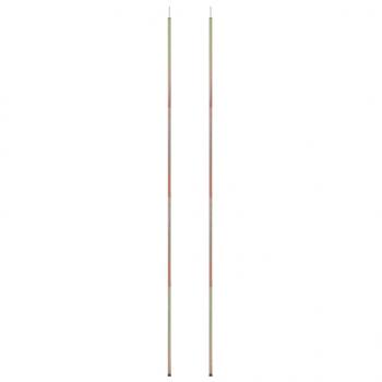 Sonnensegel Stangen 2 Stk. 200 cm Verzinkter Stahl 