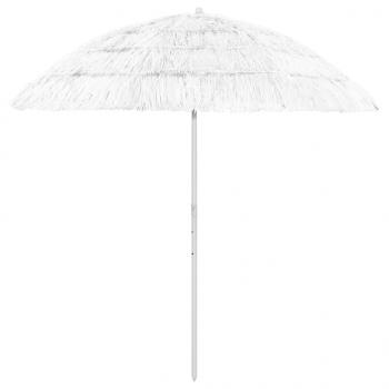ARDEBO.de - Hawaii Sonnenschirm Weiß 240 cm