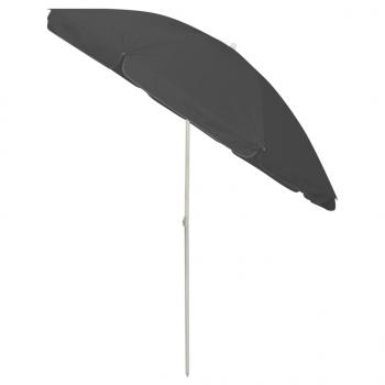 Strandschirm Anthrazit 240 cm