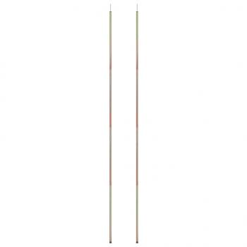 Sonnensegel Stangen 2 Stk. 250 cm Verzinkter Stahl 