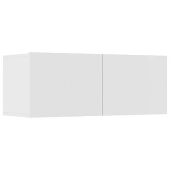 6-tlg. TV-Schrank-Set Weiß Holzwerkstoff