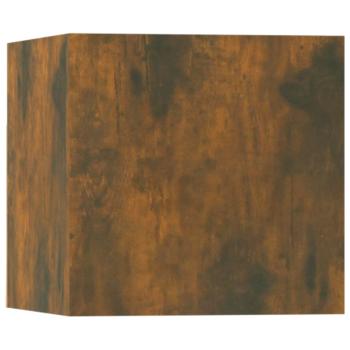 5-tlg. TV-Schrank-Set Räuchereiche Holzwerkstoff