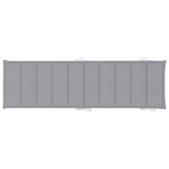 Schaukelliege mit Auflage Massivholz Teak