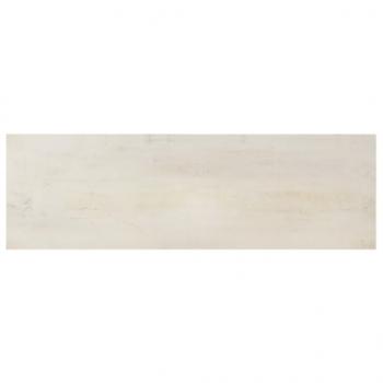Konsolentisch Weiß 115x35x77 cm Raues Mangoholz