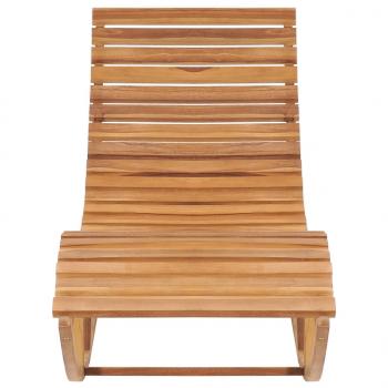 ARDEBO.de - Schaukelliege mit Auflage Massivholz Teak