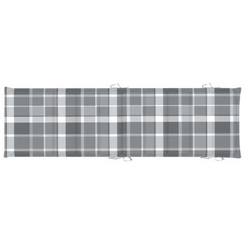 Schaukelliege mit Auflage Massivholz Teak