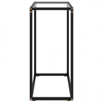 Konsolentisch Transparent 60x35x75 cm Hartglas