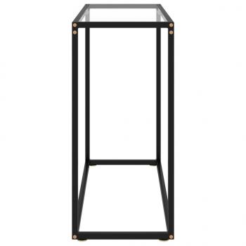 Konsolentisch Transparent 80x35x75 cm Hartglas