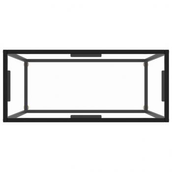 Konsolentisch Transparent 80x35x75 cm Hartglas