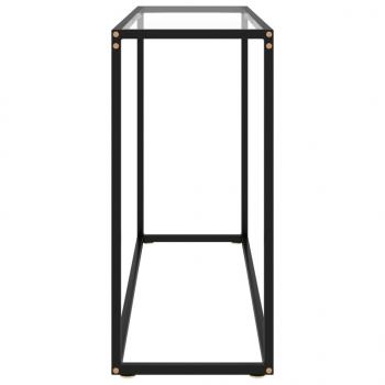 Konsolentisch Transparent 100x35x75 cm Hartglas