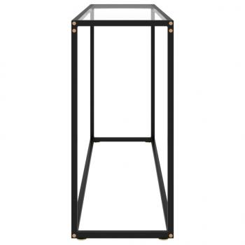 Konsolentisch Transparent 120x35x75 cm Hartglas