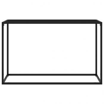 Konsolentisch Schwarz 120x35x75 cm Hartglas
