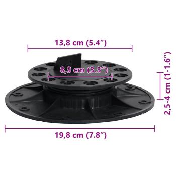 Stelzlager Verstellbar 10 Stk. 25-40 mm