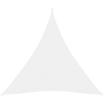 Sonnensegel Oxford-Gewebe Dreieckig 3,6x3,6x3,6 m Weiß