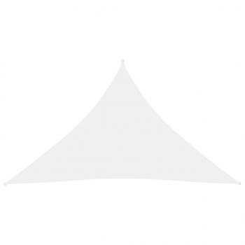 Sonnensegel Oxford-Gewebe Dreieckig 5x5x6 m Weiß